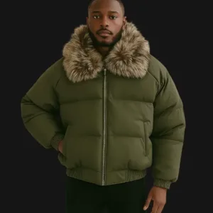 Fox Fur Puffer Jackets